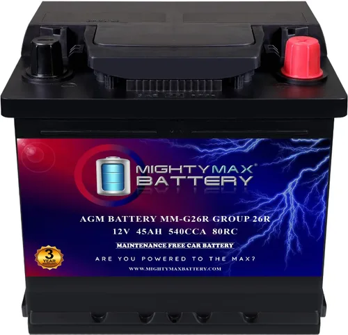 Vista 21 de Mighty Max Battery MM-AUX12 Batería Auxiliar 12 V 12 Ah, 20 RC, 200 CCA Batería AGM recargable para auto