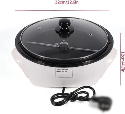 Vista 4 de Tostador de granos de café, tostadora de café 17.64 oz para uso doméstico, tostadora de 32.0-464.0 °F, tostadora de café casero de grano de maní