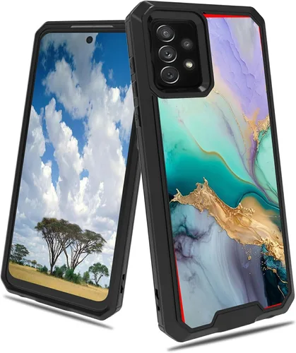 Vista 27 de Funda para Samsung S23 FE Funda Galaxy S23 FE 2 en 1 PC duro de doble capa TPU suave a prueba de golpes Funda protectora para Samsung Galaxy S23 FE