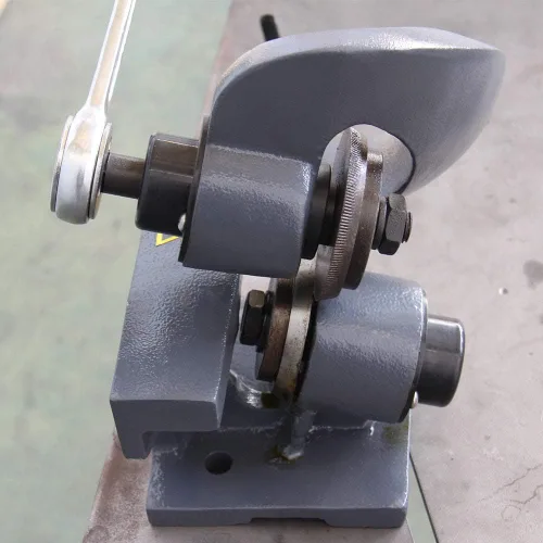 Vista 7 de KAKA Industrial Cizalla de chapa sin garganta, tijeras de metal de 0.079 pulgadas (0.079 in), cortador de banco manual de calibre 20