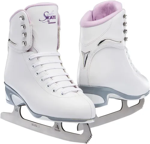 Vista 11 de Jackson Ultima SoftSkate - Patines de hielo para patinaje artístico para mujer/niña, ancho medio Cómodos patines artísticos para patinaje sobre