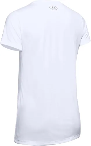 Vista 4 de Under Armour Camiseta Tech de manga corta con cuello en V para mujer