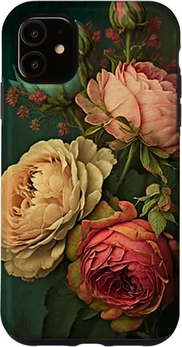 Vista 8 de Boho Shabby Chic Bohemian Roses Vintage Funda con diseño de flores y flores para iPhone 17