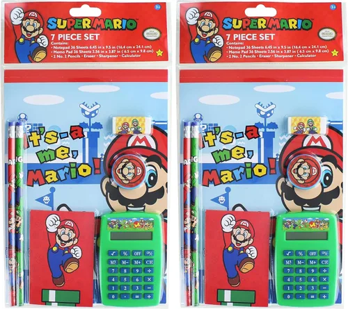 Vista 4 de Spirit Kids Calculator - Juego de 7 piezas para el regreso a la escuela