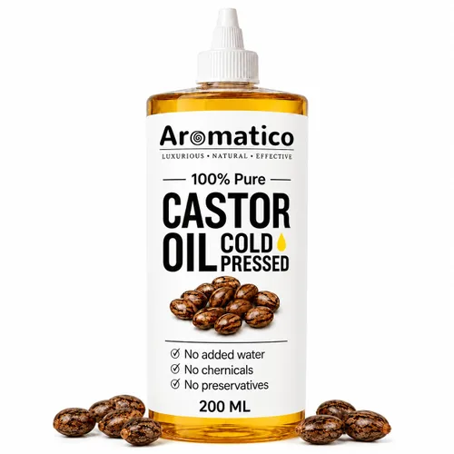 Vista 15 de Aromatico 100% Pure Argan Oil 7 fl oz – Lightweight, Non-Greasy Hair & Skin Oil for Smooth, Shiny Hair & Deep Moisture – Cold Pressed Multipurpose