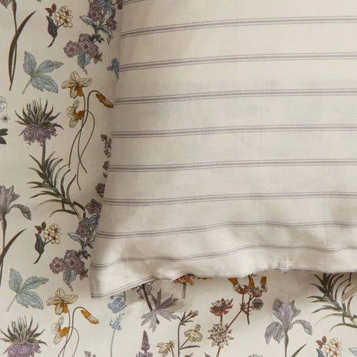 Vista 6 de Nayoroom - Juego de funda de edredón con diseño floral vintage, tamaño Beige Floral