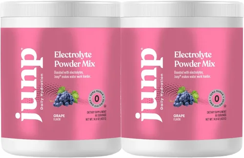 Vista 18 de JUNP Electrolitos en polvo, sin azúcar, sin carbohidratos, mezcla de electrolitos cetogénicos de limonada de bayas, electrolitos en polvo