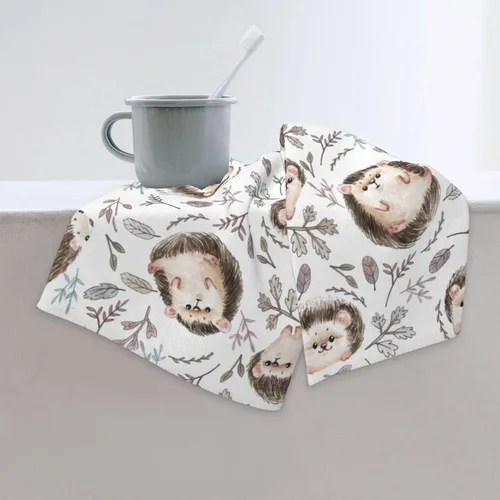Vista 8 de Toallas de mano con patrón de erizo, ultra suaves, altamente absorbentes, toalla de baño, cocina, toalla de invitados para baño, hotel, gimnasio