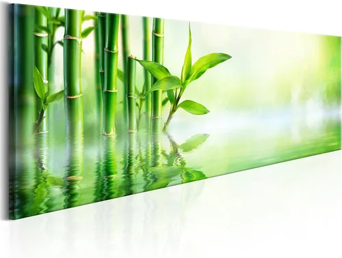 Vista 16 de artgeist Lienzo decorativo para pared, diseño de plumas de 35 x 12 pulgadas, 1 unidad, decoración del hogar, imagen estirada enmarcada para fotos