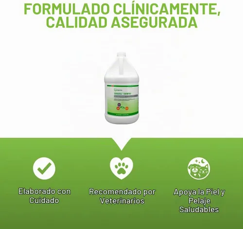 Vista 6 de Vetoquinol Sebozole Shampoo - Champú de limpieza profunda para perros, gatos y caballos, fórmula suave con ingredientes efectivos para uso