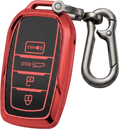 Vista 9 de Kirsnda - Funda para llavero compatible con Toyota, funda de protección de Azul