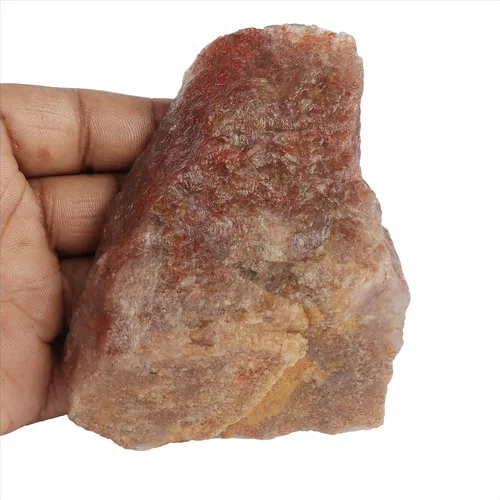 Vista 2 de GEMHUB Jade rosa crudo natural 1245.55 Ct. enorme piedra preciosa, cristal áspero para decoración de interiores y exteriores, Gema, Jade birmano