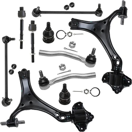 Vista 56 de Detroit Axle - Kit de suspensión frontal de 10 piezas para Dodge Avenger 2008-2014, Chrysler Sebring 2007-2010, 2 brazos de control inferiores, 2