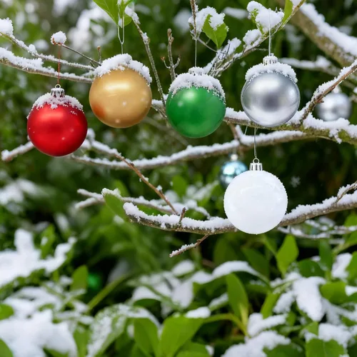 Vista 8 de Adornos inflables de Navidad, (9 pulgadas, 10 unidades), bolas de Navidad inflables grandes, bolas de decoración de Navidad para interiores