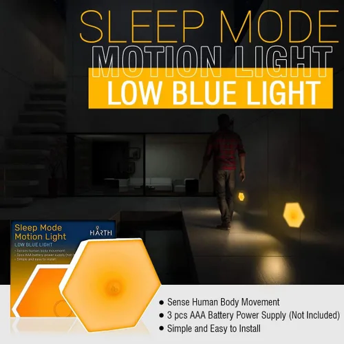 Vista 2 de Luces LED adhesivas con sensor de movimiento, luces nocturnas con sensor de movimiento, luces LED para interiores y exteriores, luces que funcionan