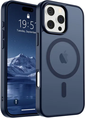 Vista 25 de SUPFINE Funda magnética para iPhone SE 2022 (3ª)/2020 (2ª), iPhone 8 (compatible con MagSafe) (protección contra caídas de grado militar), funda