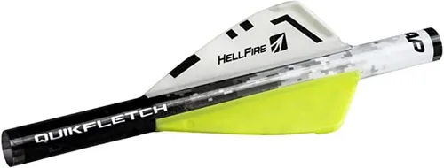 Vista 3 de New Archery Products NAP Quikfletch Hellfire Plumas de 2" Sistema de Empennado de Flechas