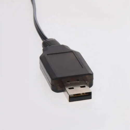 Vista 4 de Fielect Cable de carga USB positivo SM-2P para coche RC 3.6V 250mA Ni-MH Ni-CD batería