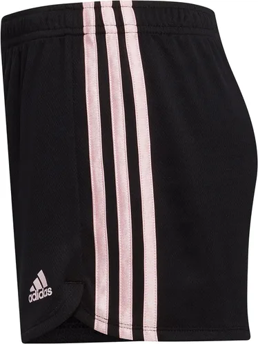 Vista 2 de Adidas Pantalones cortos de malla de 3 rayas para niña