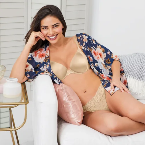 Vista 5 de Maidenform Natural Boost Demi Bra para mujer