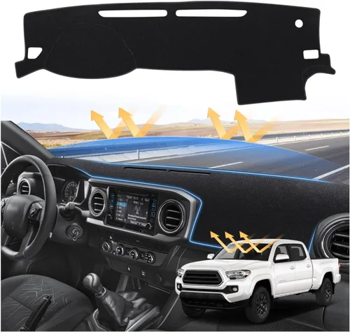 Vista 34 de Sunsdrew - Cubierta de salpicadero para Dodge Ram 1500 2500 3500 2010-2018