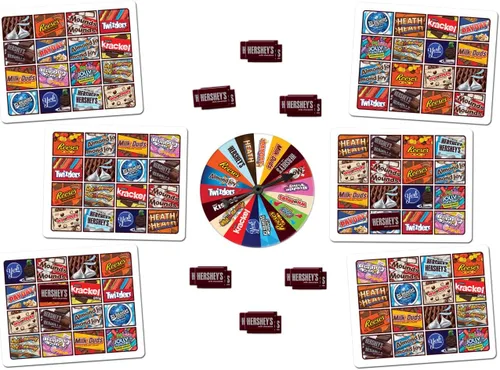 Vista 2 de MasterPieces Juegos para niños - Juego de bingo Hershey's Chocolate