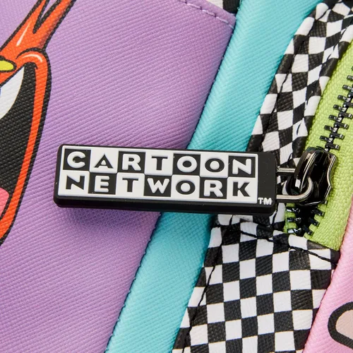 Vista 7 de Loungefly Mini mochila de collage retro de Cartoon Network, Multi, Mochila