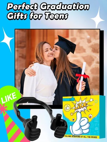 Vista 8 de Rellenos de calcetín para adolescentes, niñas, niños, adultos Soporte para teléfono celular: SOPORTE DE TELEFONO CELULAR PEREZOSO CON PULGAR HACIA