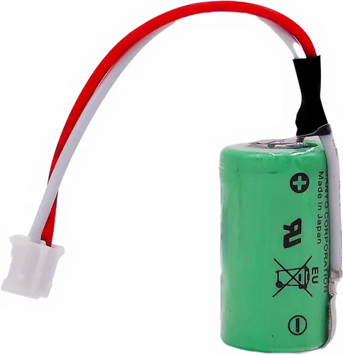 Vista 4 de (2 PCS) CJ1W-BAT01 Batería de iones de litio 3V PLC CP1H CP1L CR14250SE-R Batería de litio desechable no recargable