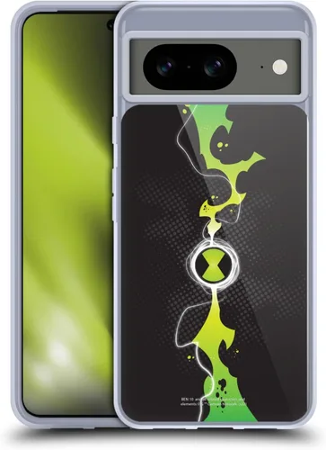 Vista 8 de Head Case Designs Funda de gel suave con licencia oficial de Ben 10: Omniverse Heatblast Graphics compatible con Google Pixel 8