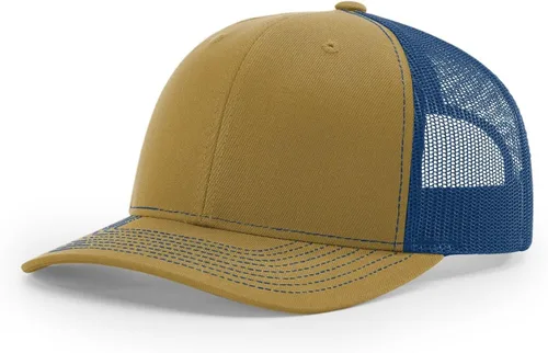 Vista 10 de Richardson 112 Gorra de Camionero - Gorra Snapback Ajustable Premium - Gorras Richardson en Blanco de Seis Paneles Estructurados Árbol real Max 7
