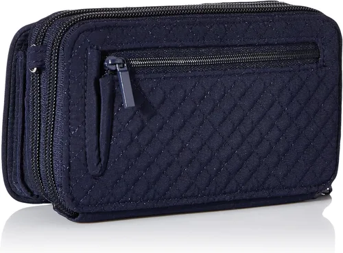 Vista 2 de Vera Bradley Microfiber All in One Crossbody Purse with RFID Protection