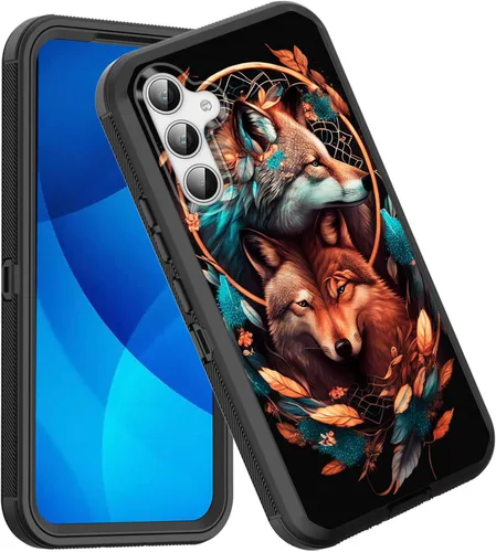 Vista 46 de Funda para Galaxy A14 5G, a prueba de golpes, 3 capas, protección de cuerpo completo, resistente, de alto impacto, para Samsung Galaxy A14 5G de 6.6