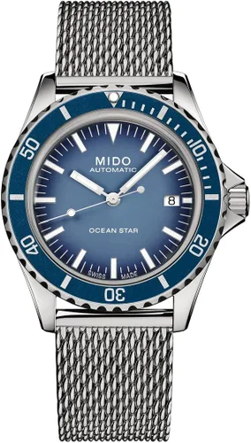 Vista 13 de MIDO Ocean Star Tribute - Swiss Automatic Watch for Men - 40.5mm Stainless Steel Case