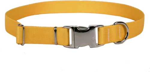 Vista 14 de Collar de plata de ley con diseño de perro amarillo, de 45,7 a 28.2 in. Púrpura sólido