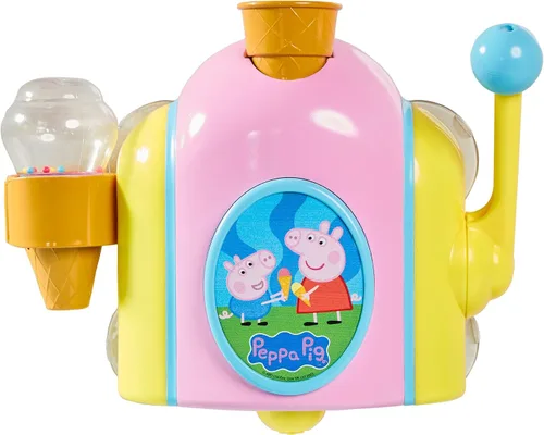 Vista 8 de TOMY Toomies Peppa Pig House Set de Juguetes de Baño – Centro de Actividades para Bañera de Niños Pequeños con Ventosa – Juguetes de Baño para Bebés