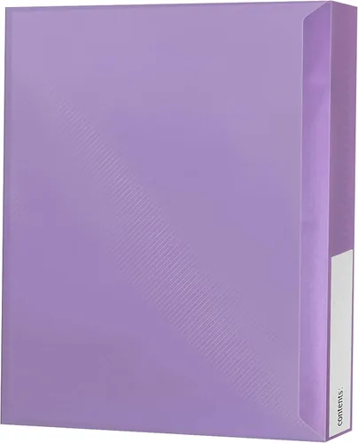 Vista 2 de Pioneer Photo Albums CF-2 - Álbum de fotos de 72 bolsillos con cubierta de polietileno, color morado