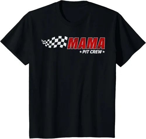 Vista 43 de Mama Pit Crew Race Car Birthday Family Matching Pit Crew Camiseta