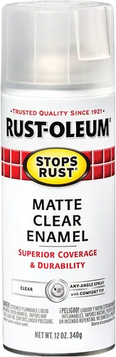 Vista 139 de Rust-Oleum 7776830 - Pintura en aerosol para prevención del óxido, 12 onzas, negro plano