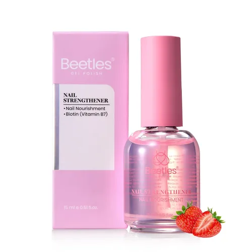 Vista 12 de Beetles - Fortalecedor de uñas de 0.5 onzas líquidas, potenciador de uñas de uva para uñas dañadas, fortalecedor y crecimiento de uñas, esmalte