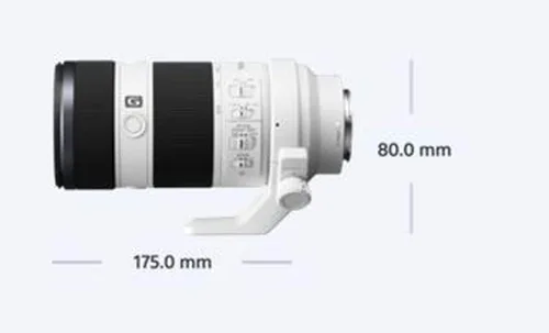 Vista 7 de Sony FE 70-200mm F4 G OSS Lente intercambiable para cámaras Sony Alpha (Reacondicionado)