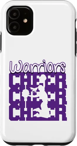 Vista 8 de Warriors Cheer Back to School Cheerleading Spirit P Case for iPhone XR