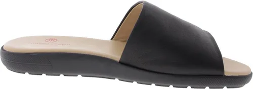 Vista 39 de Marc Joseph New York Sandalias planas de cuero genuino para mujer, puntera abierta, sin espalda, cómodas, ligeras, suela de EVA, a la moda, sin