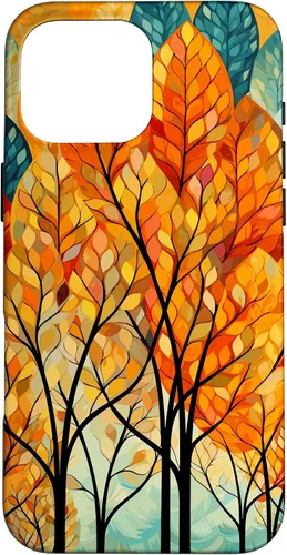 Vista 25 de Fall Theme & Autumn Leaves & Colorful Trees, Fall Colors Case for iPhone 16