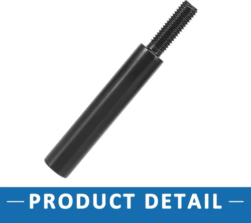Vista 4 de Extensor de perilla de palanca de cambios de 3 pulgadas M10X1.25 para Honda Civic 1989-2018 aleación de aluminio negro