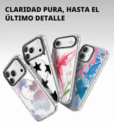 Vista 4 de CASETiFY Funda transparente para iPhone Air [No se amarillea/Magsafe/Protección contra caídas de grado militar 3X de 1.98 m] - Transparente