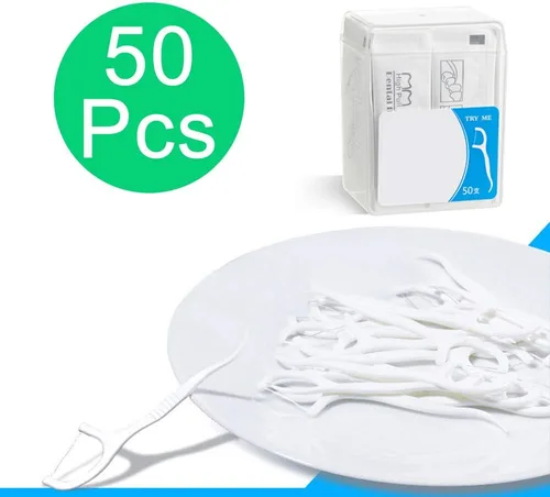 Vista 8 de 50 unidades, hilo dental micro envuelto individualmente (50 piezas)