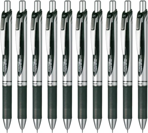 Vista 9 de Pentel BLN73-A EnerGel - Bolígrafo de tinta (0.3, negro, 10 unidades)