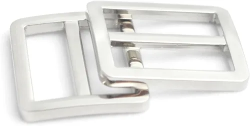 Vista 19 de Ganchos giratorios de metal con anillos en D y hebillas deslizantes para bolso arcoíris Tri-Glides..
