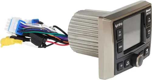 Vista 2 de Infinity PRV-315.2 Marine AM/FM/USB/BT/4X50 Receptor estéreo impermeable - Con cable y RF remoto listo